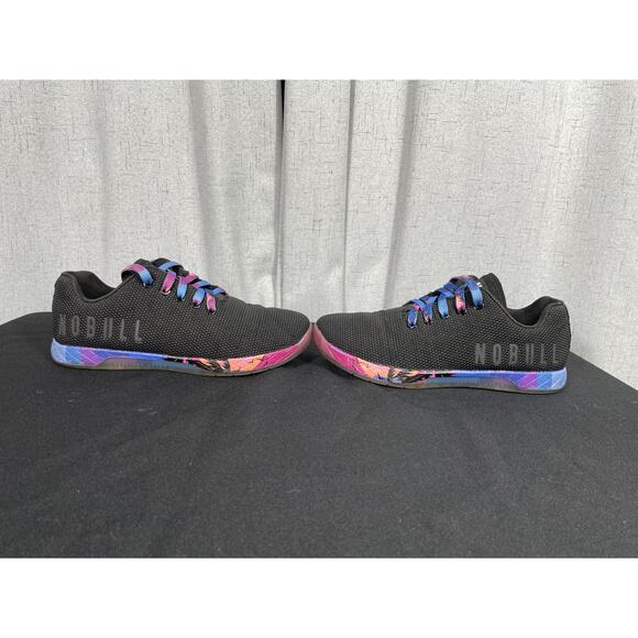 NOBULL Midnight Palm Cross Fit Trainers Sneakers M 6.5 W 8.0 - Picture 2 of 6
